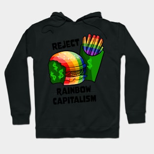 Reject Rainbow Capitalism Hoodie